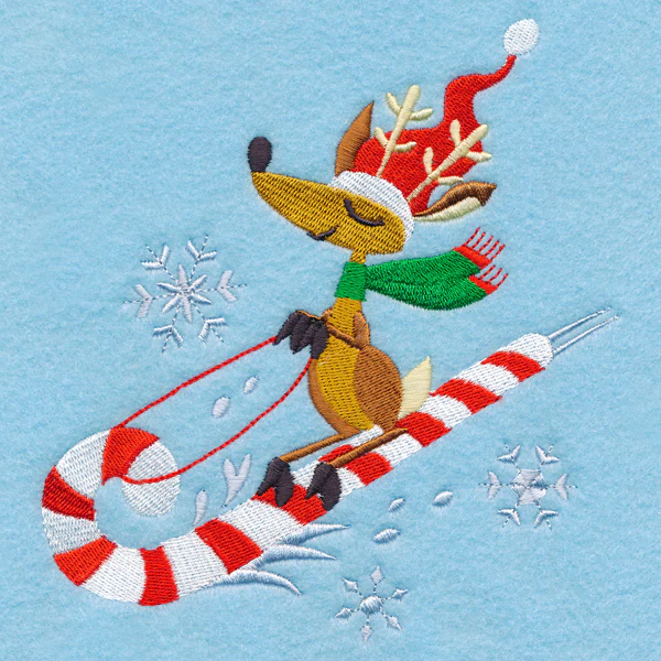 Sledding Reindeer - Image 2