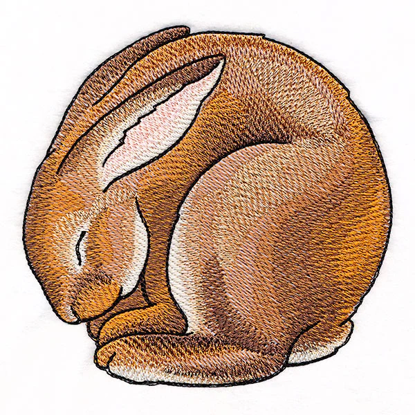 Sleeping Animal Circle - Bunny - Image 2