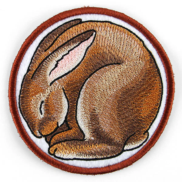 Sleeping Animal Coaster - Bunny (In-the-Hoop) - Image 2