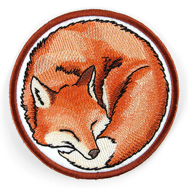 Sleeping Animal Coaster - Fox (In-the-Hoop) - Image 3