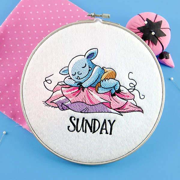 Sleeping Bobblin on Sunday - Image 2