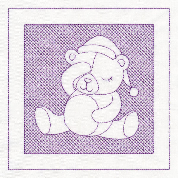 Sleepy Bear (Trapunto) - Image 3