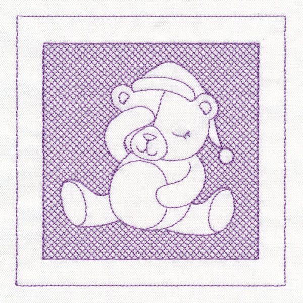Sleepy Bear (Trapunto) - Image 4