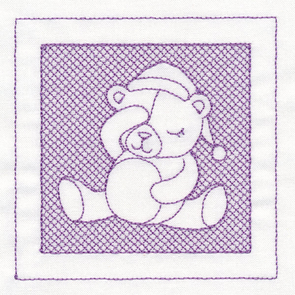 Sleepy Bear (Trapunto) - Image 5
