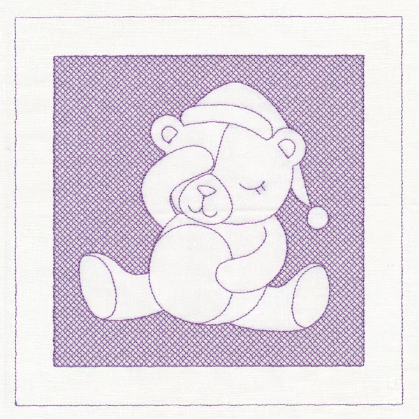 Sleepy Bear (Trapunto) - Image 6