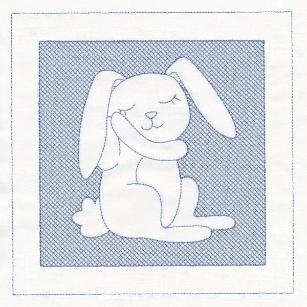 Sleepy Bunny (Trapunto) - Image 2