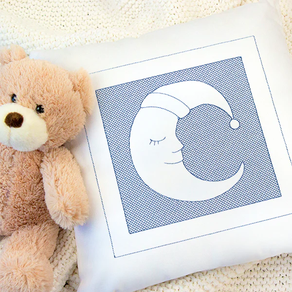 Sleepy Moon (Trapunto) - Image 4