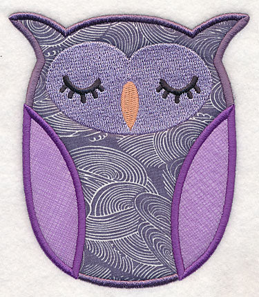 Sleepy Owl (Applique) - Image 3