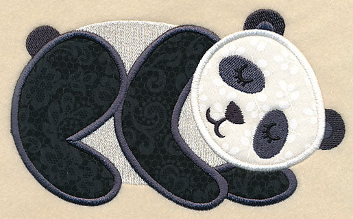 Sleepy Panda (Applique) - Image 3