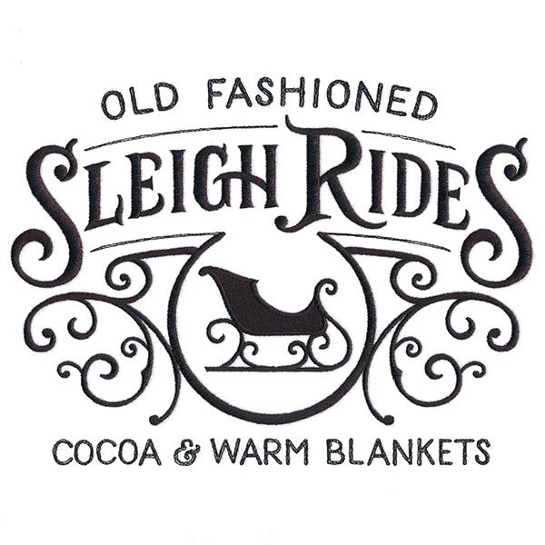 Sleigh Rides Market Sign - Image 6