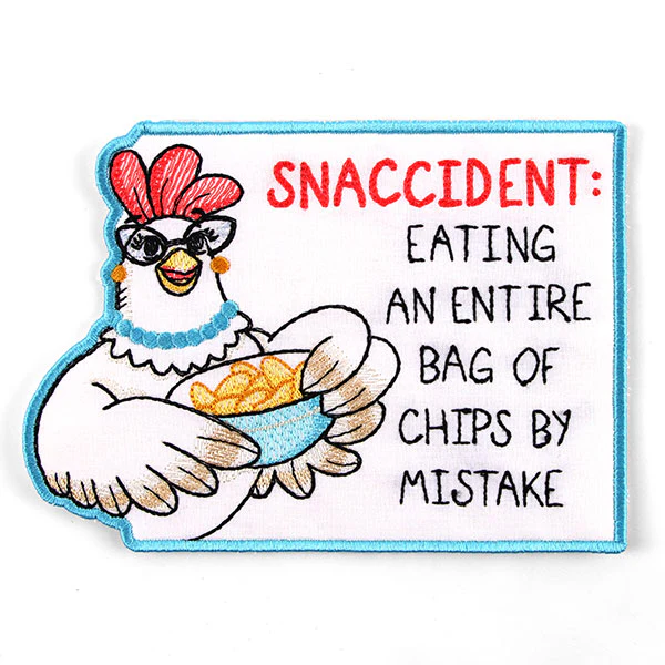 Snaccident Chicken Mug Rug (In-the-Hoop) - Image 4