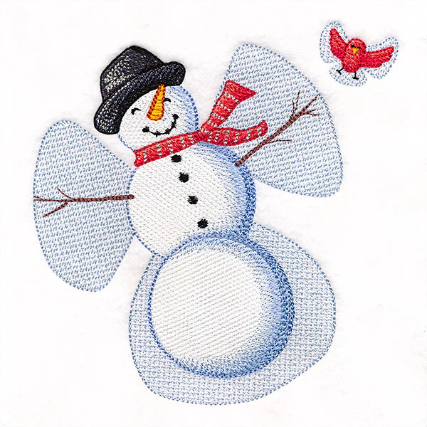Snow Angel Snowman - Image 3