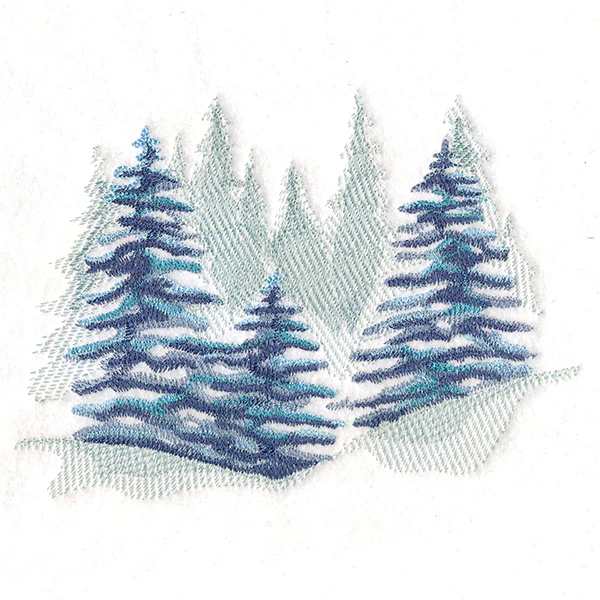 Snow-Covered Forest Feature - Image 3