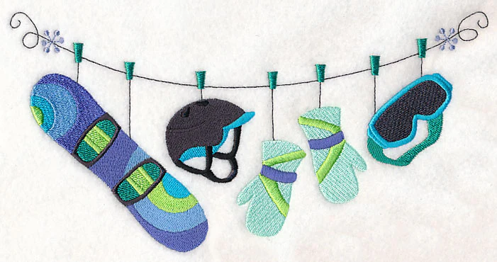 Snowboard Clothesline - Image 4