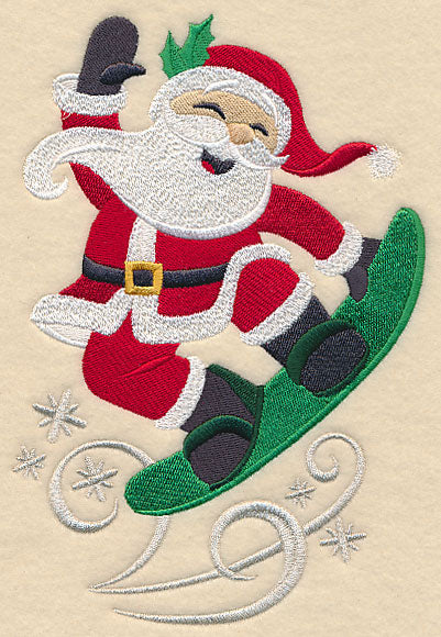 Snowboarding Santa - Image 4