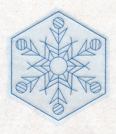 Snowflake (Crafty Cut Applique) - Image 2