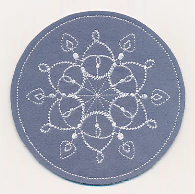 Snowflake Fancy Coaster 3 (In-the-Hoop) - Image 3