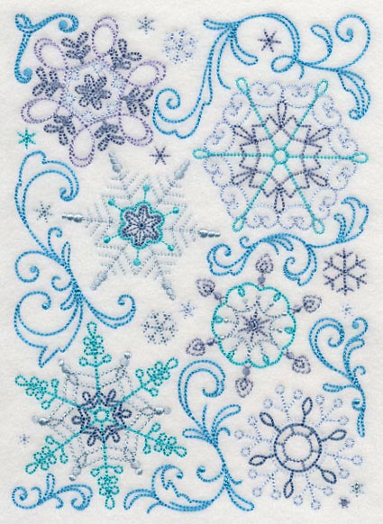 Snowflake Fancy Medley (Vintage) - Image 2
