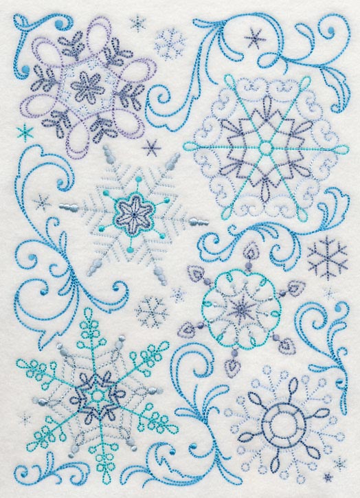 Snowflake Fancy Medley (Vintage) - Image 4