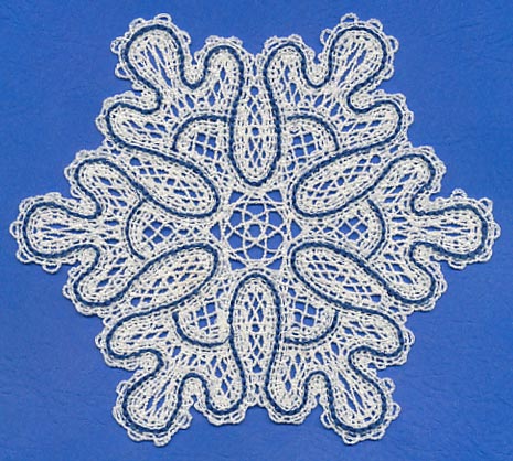 Snowflake Grace (Battenburg Lace) - Image 4