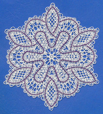 Snowflake Jubilee (Battenburg Lace) - Image 4