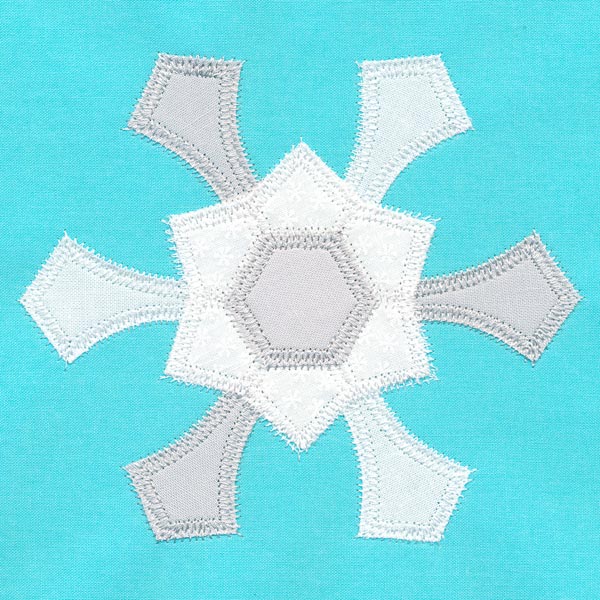 Snowflake Quilt Block (In-the-Hoop) - Image 3