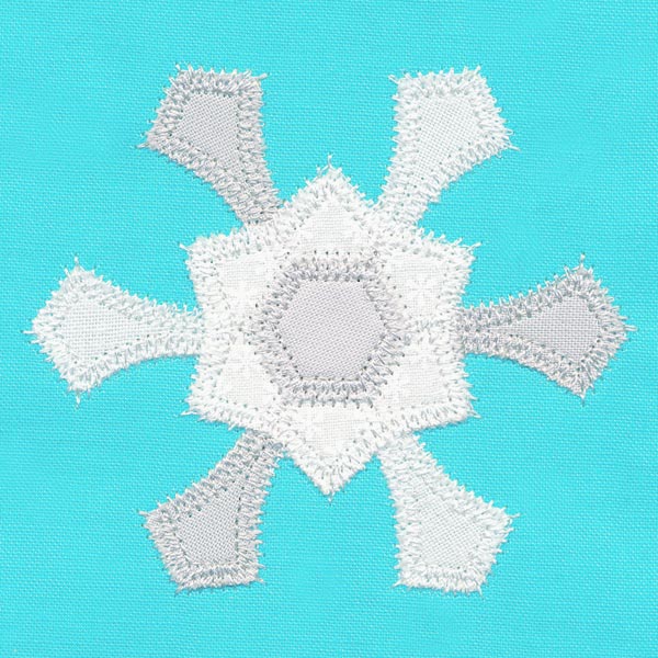 Snowflake Quilt Block (In-the-Hoop) - Image 5