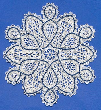Snowflake Renaissance (Battenburg Lace) - Image 2
