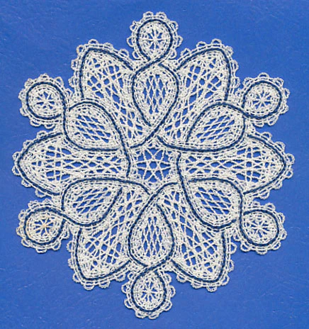 Snowflake Renaissance (Battenburg Lace) - Image 4