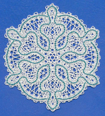 Snowflake Serenity (Battenburg Lace) - Image 2