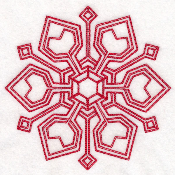 Snowflake Splendor - Sumptuous Snowflake (Vintage) - Image 3