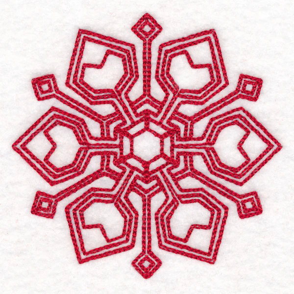 Snowflake Splendor - Sumptuous Snowflake (Vintage) - Image 5