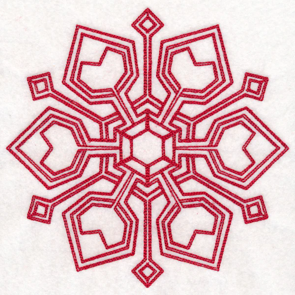 Snowflake Splendor - Sumptuous Snowflake (Vintage) - Image 6