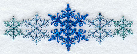 Snowflake Symmetry Border - Image 2