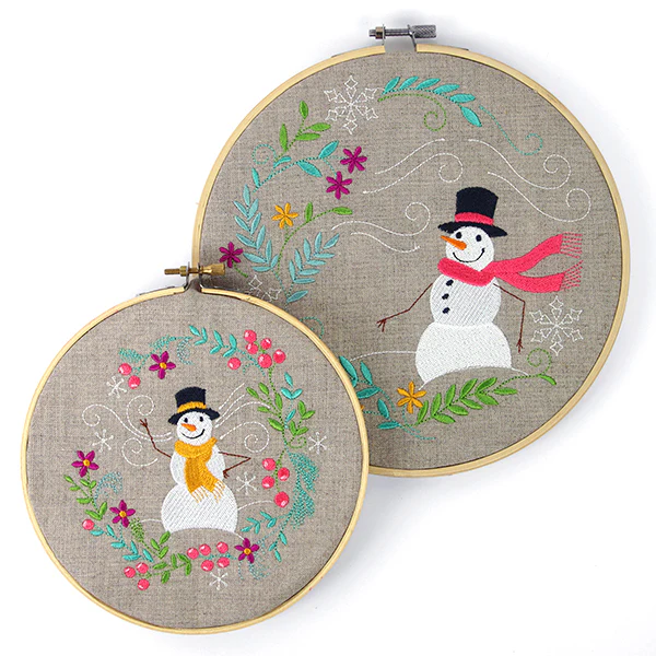 Snowman in Winter Botanicals 2 - Image 10