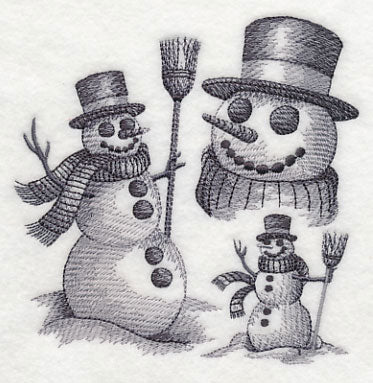 Snowman Sketch - Image 4