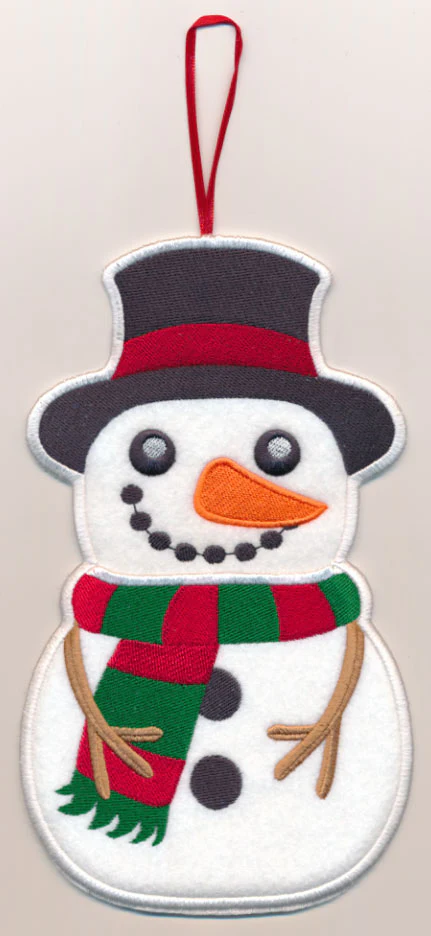 Snowman Stocking Stuffer (In-the-Hoop) - Image 2