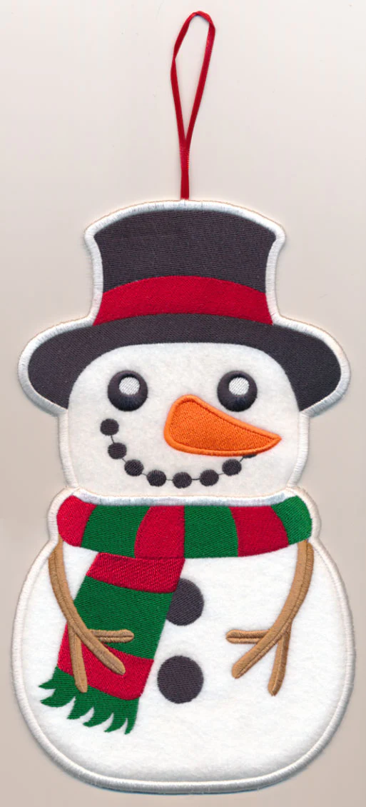 Snowman Stocking Stuffer (In-the-Hoop) - Image 5