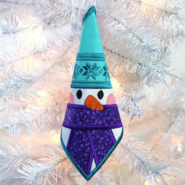 Snowman Trivet Ornament (In-the-Hoop) - Image 6
