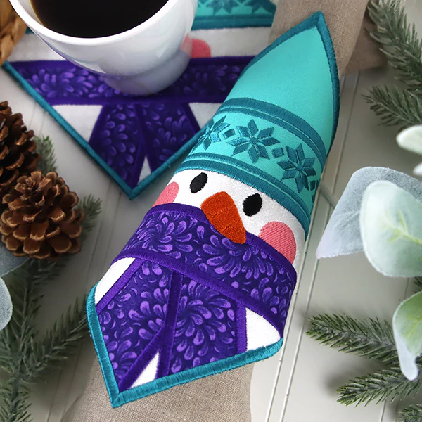 Snowman Trivet Ornament (In-the-Hoop) - Image 8