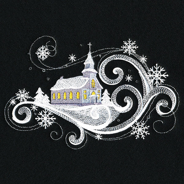 Snowy Dreams Church Scene - Image 3
