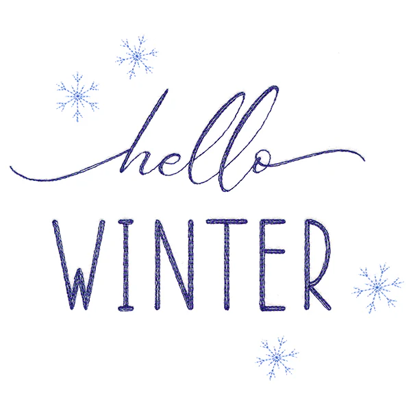 Snowy Hello Winter - Image 2