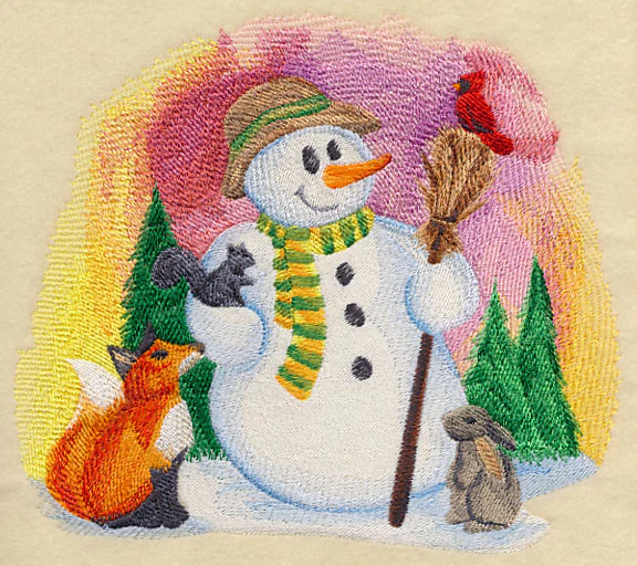 Snowy Wonderland in Watercolor - Image 4
