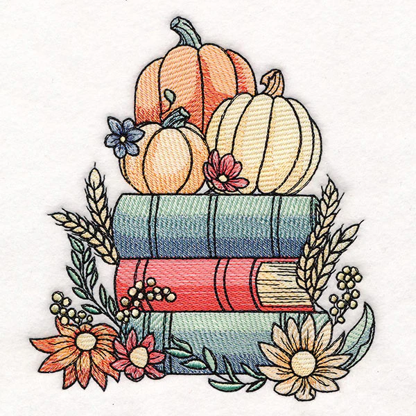 Snuggle Into Autumn Book Stack - Image 2