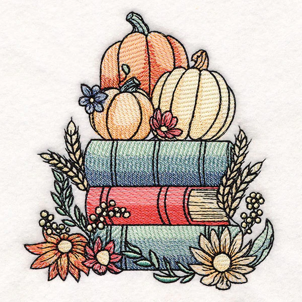 Snuggle Into Autumn Book Stack - Image 3