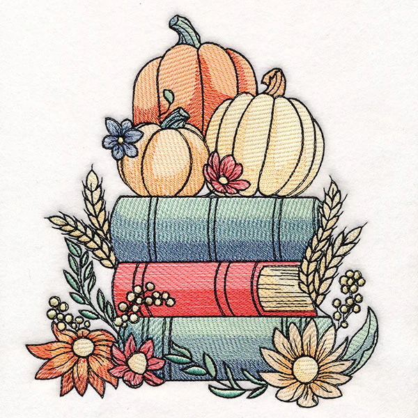 Snuggle Into Autumn Book Stack - Image 4