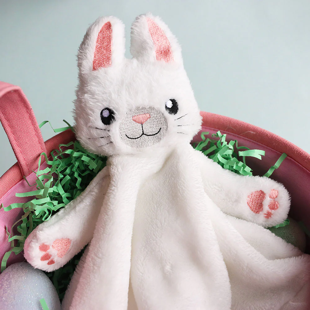 Snuggles and Smiles Stuffed Bunny Blanket Buddy (In-the-Hoop) - Image 2