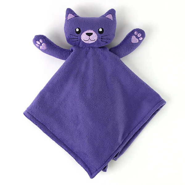 Snuggles and Smiles Stuffed Cat Blanket Buddy (In-the-Hoop)