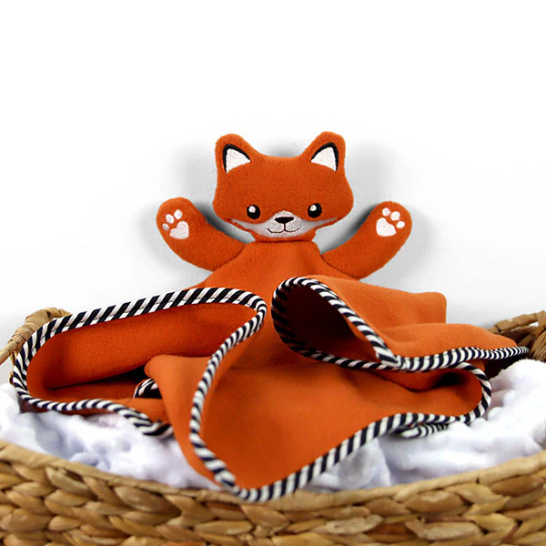 Snuggles and Smiles Stuffed Fox Blanket Buddy (In-the-Hoop) - Image 3
