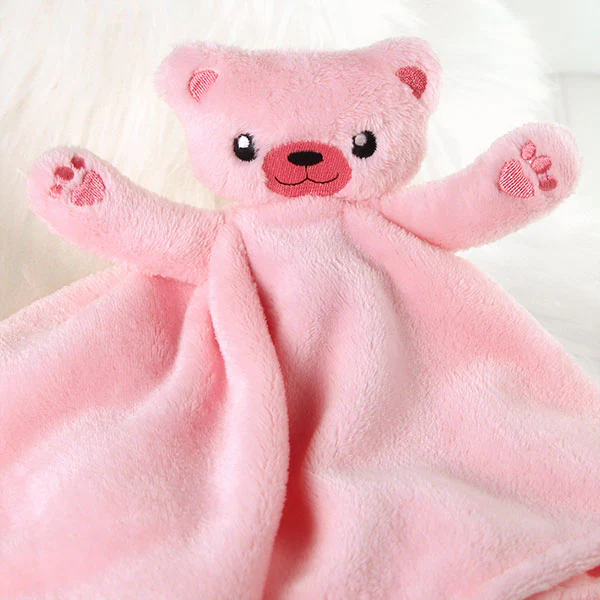 Snuggles and Smiles Stuffed Teddy Bear Blanket Buddy (In-the-Hoop) - Image 4
